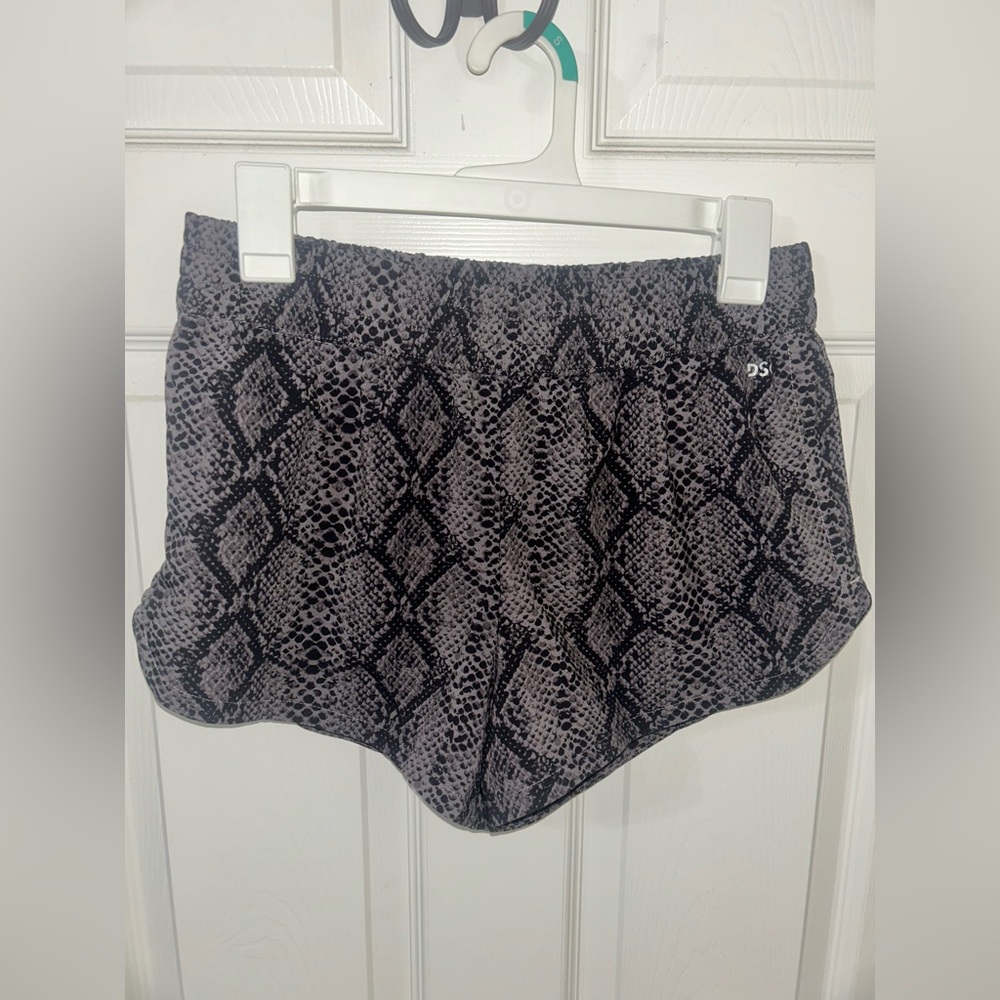 Women's Athletic Snake Print Shorts